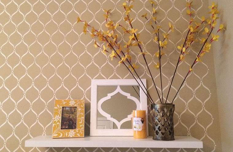 Stencil muro: come personalizzare con stile e fantasia le pareti ... Stencil a muro