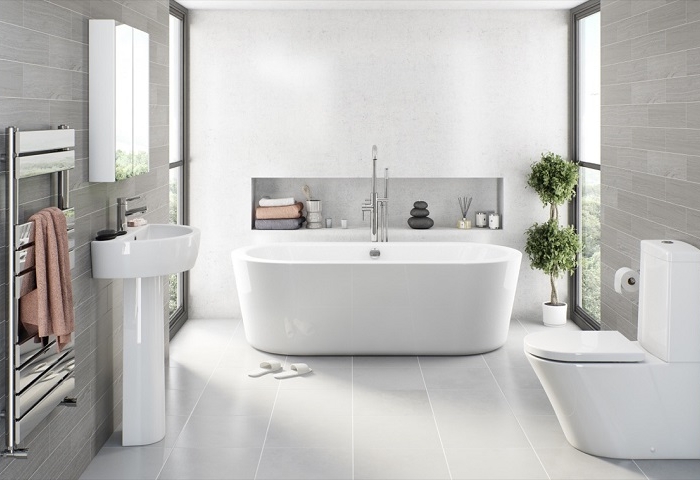 Bagno grigio: scelta sempre più diffusa che regala un’eleganza irresistibile