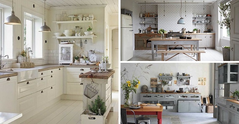 Cucina country: 10 idee per un arredo caldo e accogliente archzine.it Cucina idee arredo