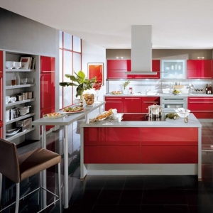 Cucine rosse: dieci idee che vanno oltre la tentazione!