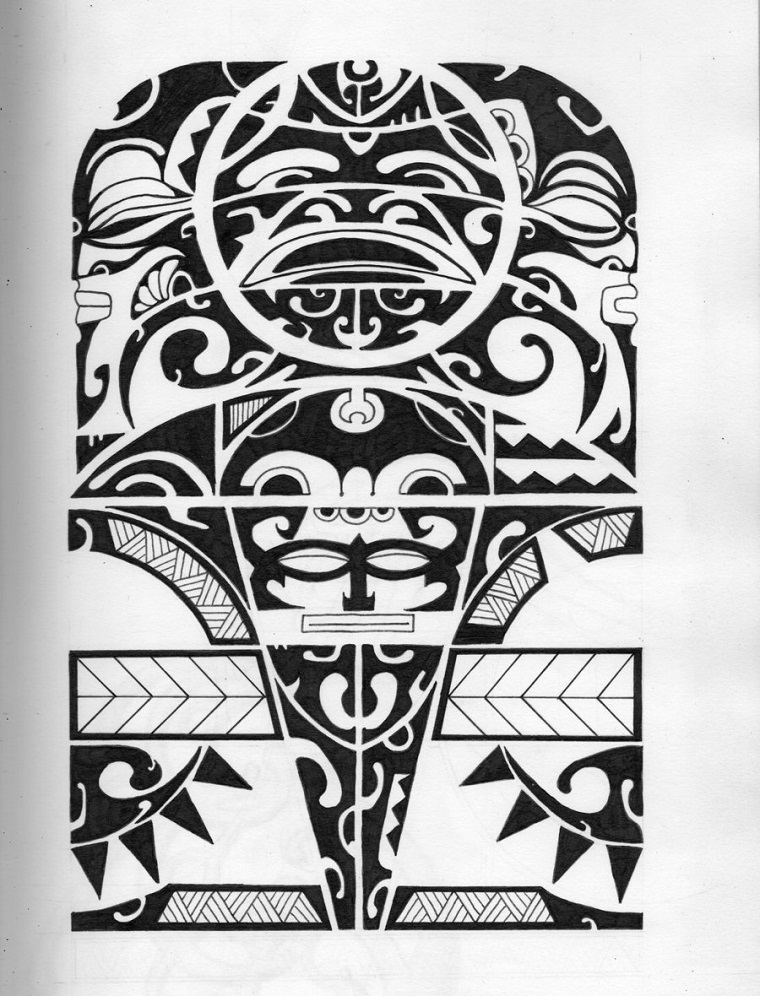 tatuaggio-maori-forma-rettangolare