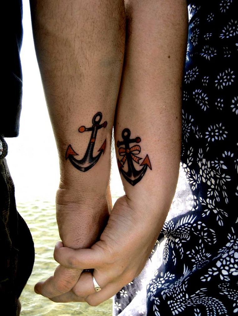 ancora-tattoo-idea-coppia-braccio