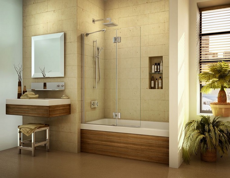 vasca doccia combinata-bagno-elegante