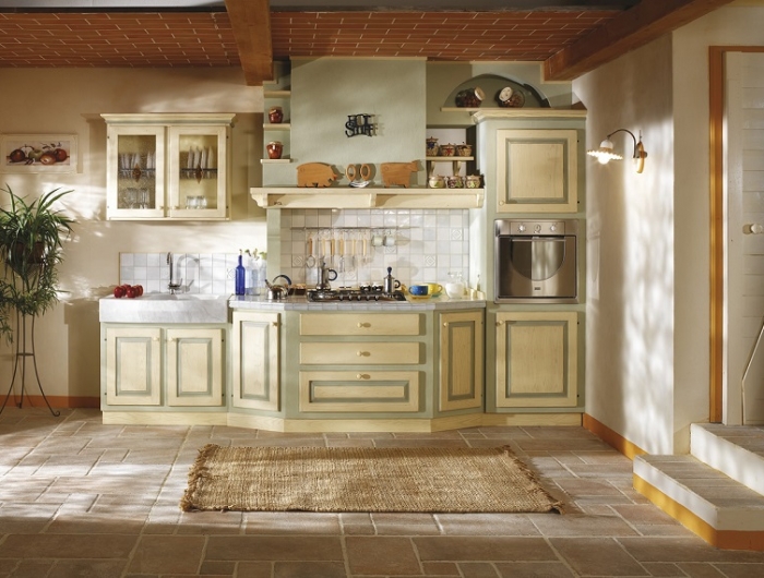 Cucina in muratura: solidità, tradizione e atmosfere accoglienti