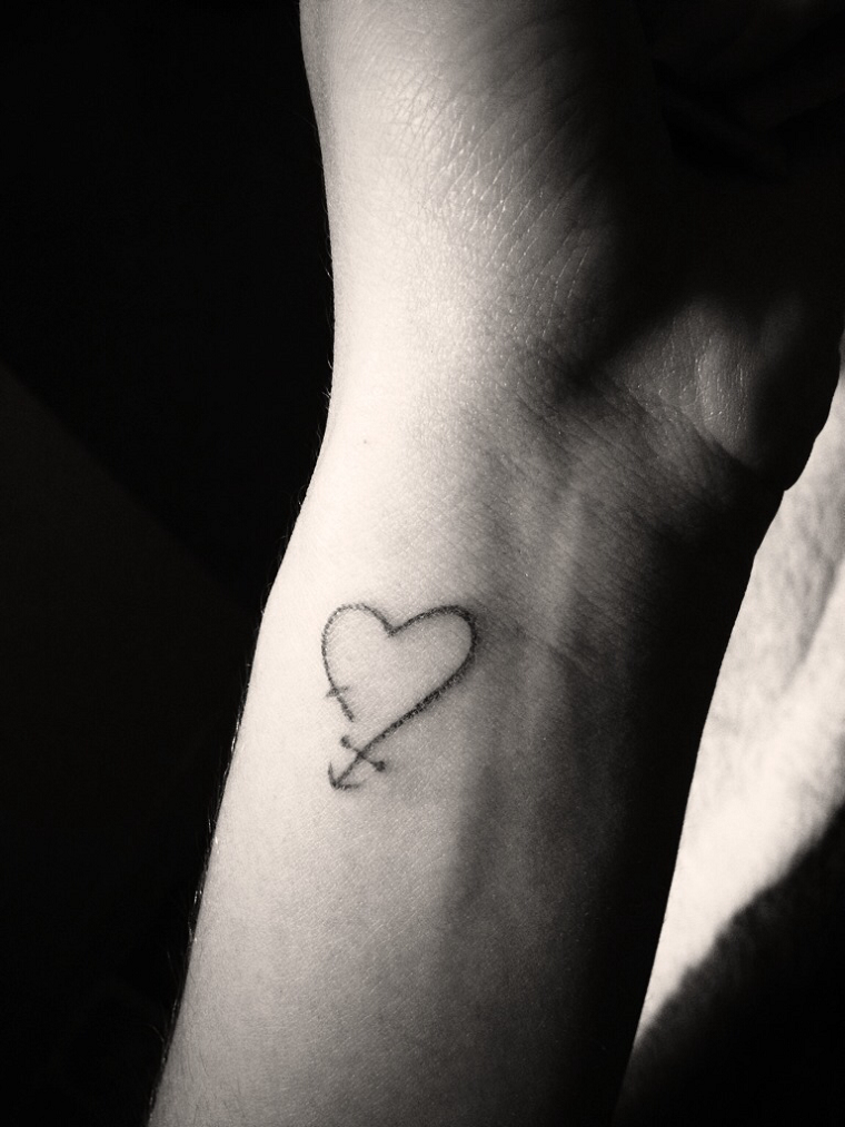 tatuaggio-sul-polso-cuore-ancora