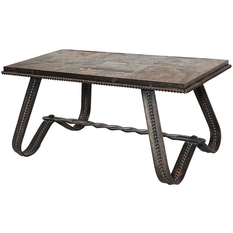 tavolo ferro battuto-modello-originale