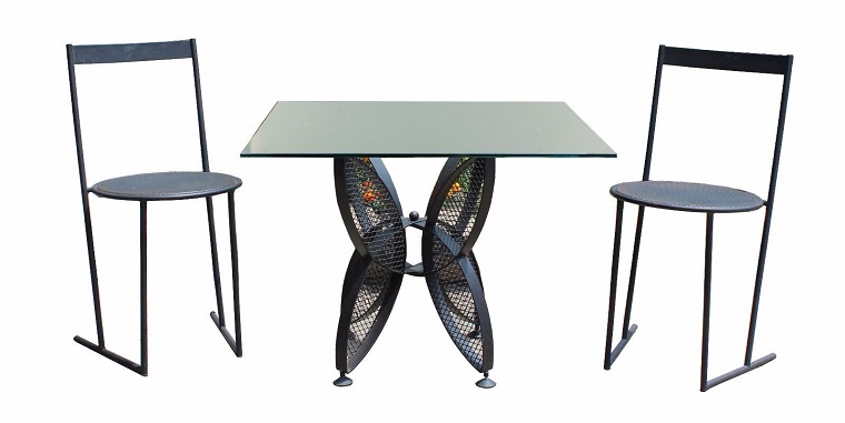 tavolo ferro battuto-stile-vintage