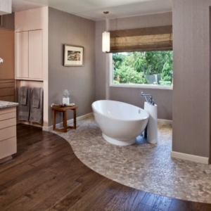 Bagno senza piastrelle – 50 idee di design