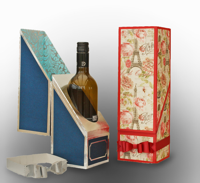 idea-regalo-fai-da-te-scatola-cartone-découpage-confezione-regalo-bottiglia-di-vino