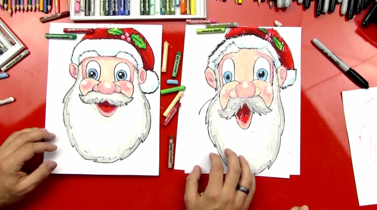 Idee Per Disegni Di Natale.1001 Idee Per Disegni Di Natale Belli E Facili Da Realizzare