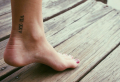 Tatuaggi caviglia: tantissime idee per lei, per lui e per la coppia