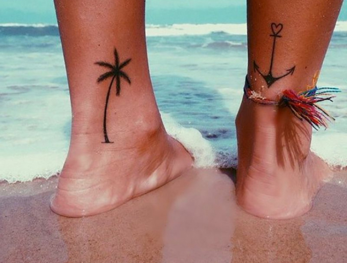 Tatuaggi caviglia: tantissime idee per lei, per lui e per la coppia