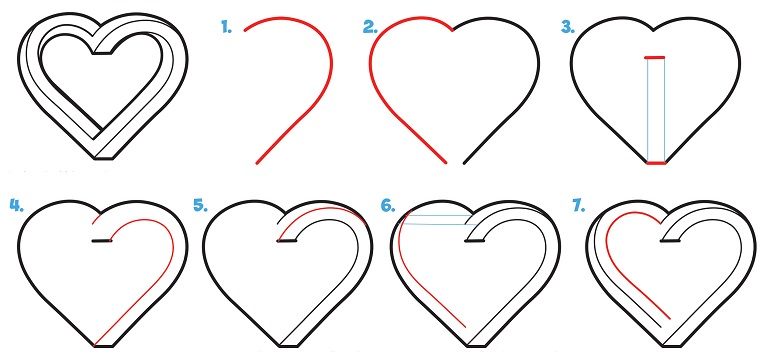 â· 1001 idee per disegni facili da fare e da copiare Rose da disegnare facili