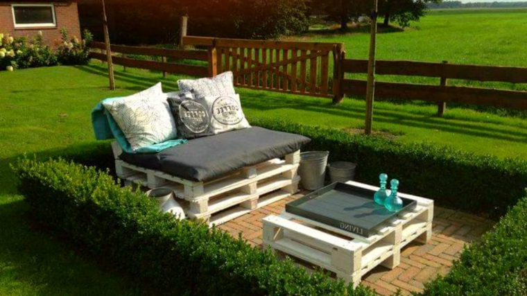 â· 1001 idee per divani con bancali per interni ed esterni Mobili da giardino con pallet