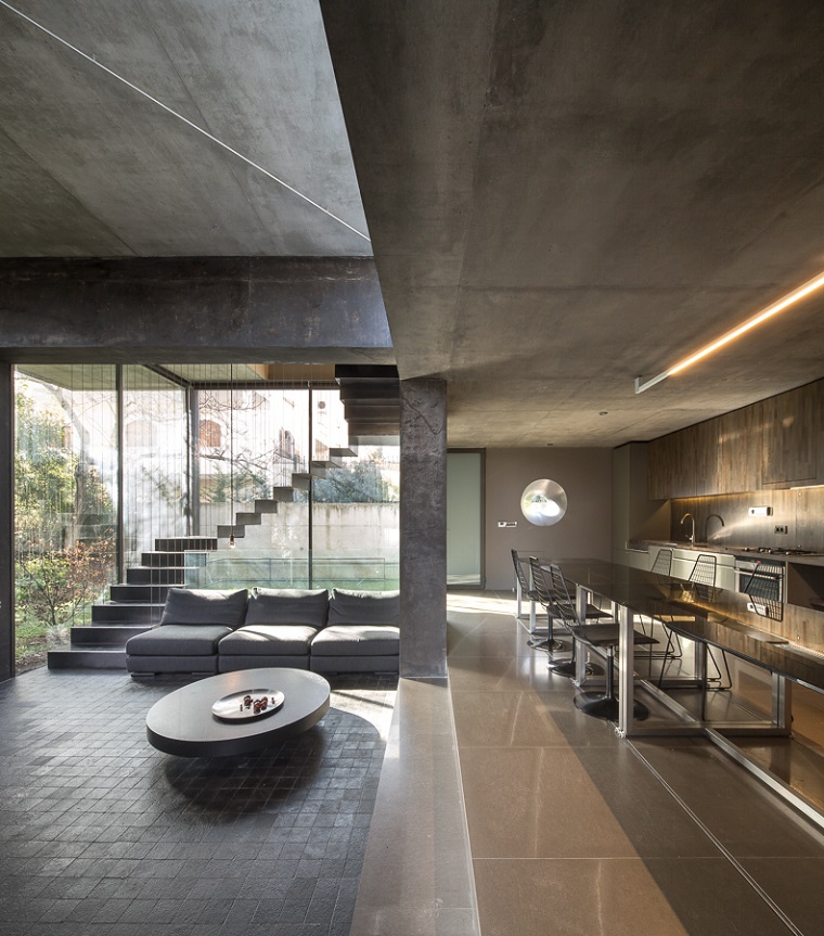Parete vetro cucina. cucine a parete gallery of case e interni ... Parete vetro cucina