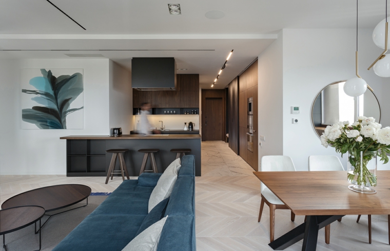 â· 1001 idee per cucina soggiorno open space idee di arredamento Idee cucina soggiorno