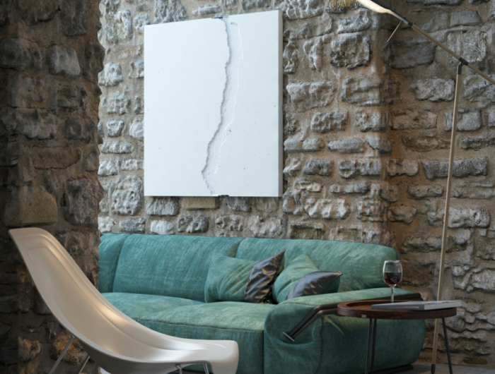 Più di 80 modi strepitosi per realizzare interni con pareti in pietra