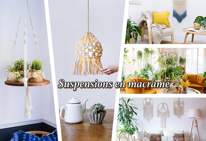 127 tecniche e idee per realizzare un macramé a sospensione