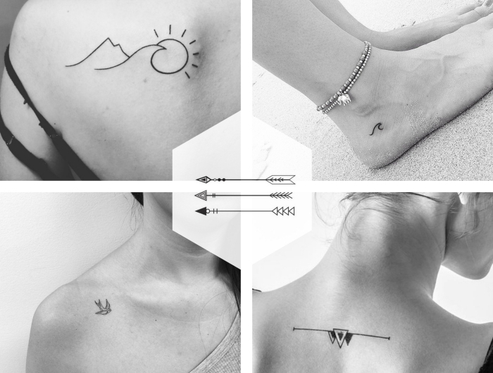 Il fascino dei tatuaggi discreti con 80 modelli dal messaggio segreto