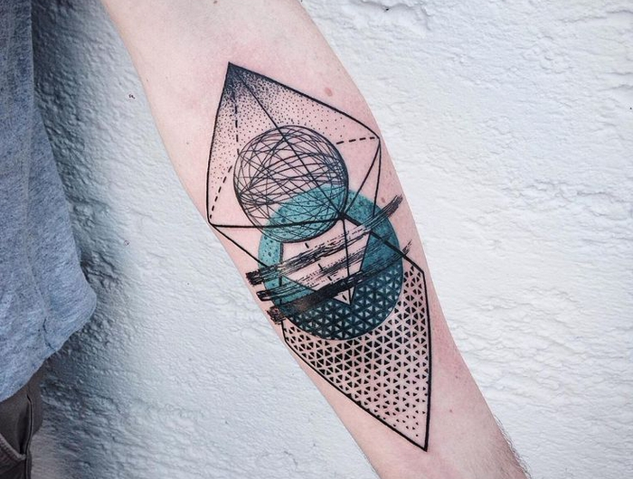 Le forme geometriche sulla pelle – più di 60 idee per un tatuaggio geometrico originale