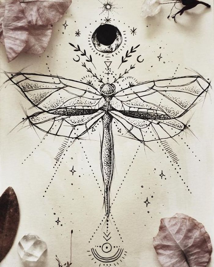 Mandala significato, disegno a matita di una farfalla, disegno sistema solare