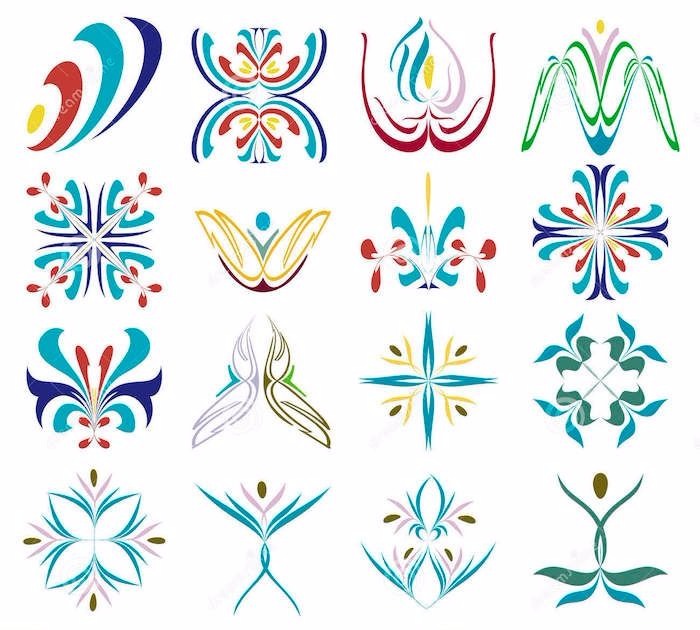 Simboli tattoo, disegni colorati per tatuaggi, tatuaggio mandala 