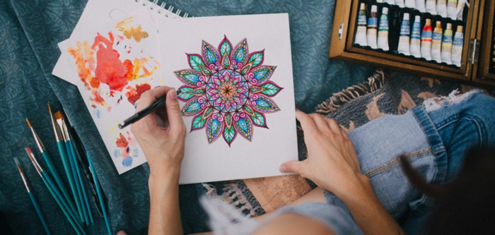Mandala da colorare, illustrazioni sorprendenti carichi di significato
