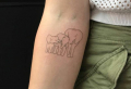 Tatuaggi famiglia: scritte e disegni che simboleggiano l’amore