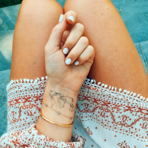 Tatuaggio mondo: la “sindrome di Wanderlust” sulla pelle!