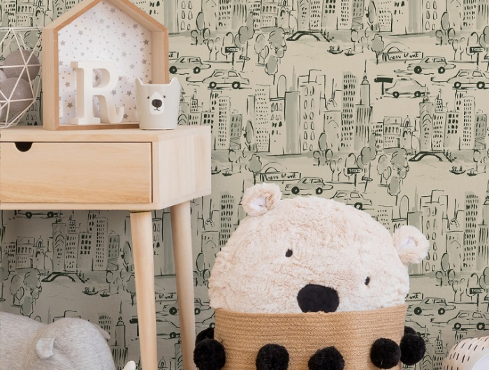 Carta da parati bambini – trend 2019