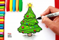 Albero di Natale da colorare e tante idee dedicate ai bambini!