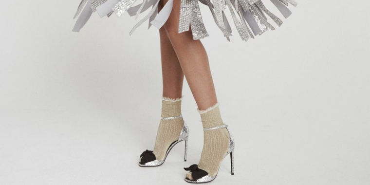 Scarpe autunno inverno 2020, scarpe eleganti per donna con tacco di olore argento