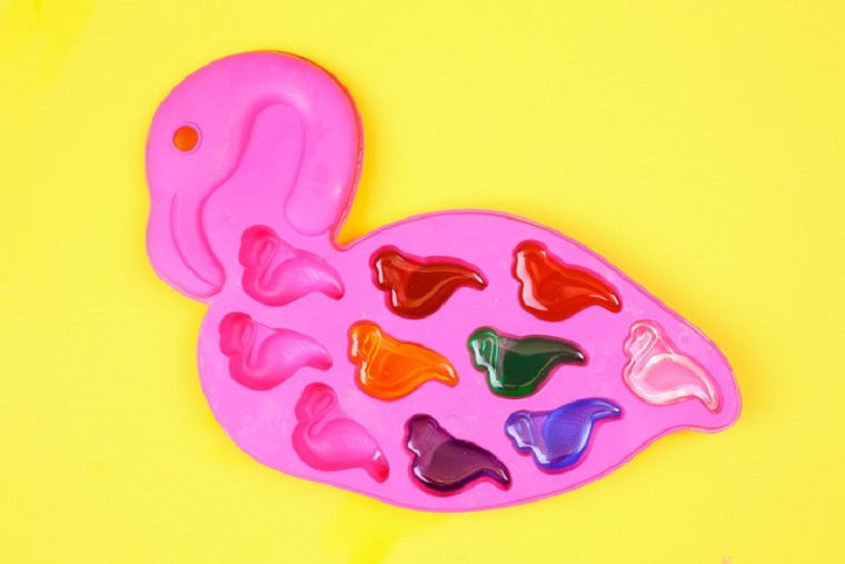 Stampo di silicone con resina colorata, segnalibri per bambini