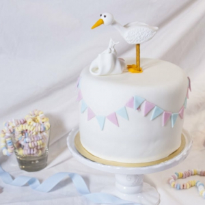 Torta per battesimo bimba: le più belle con pasta di zucchero e panna!
