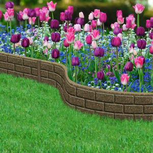 Bordura Giardino Bordo Per Aiuole Da Giardino - Kit 20 Metri, Resistente E Facile Da Installare Bordo Aiuole - Foto 5