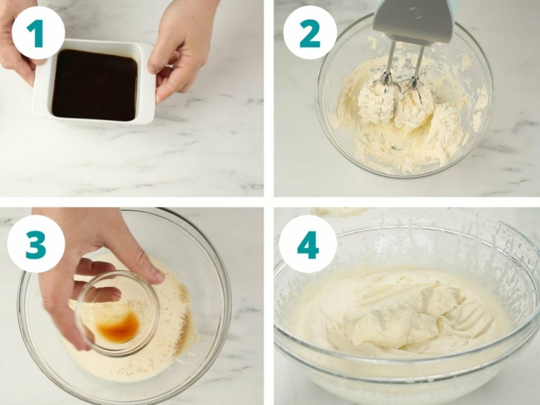 come fare il tiramisù senza uova step per fare dolce con mascarpone ed estratto di vaniglia