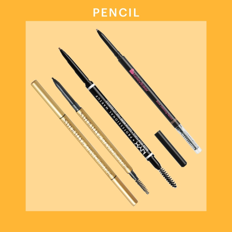 matita per sopracciglia colore marrone strumenti cosmetici per viso donna