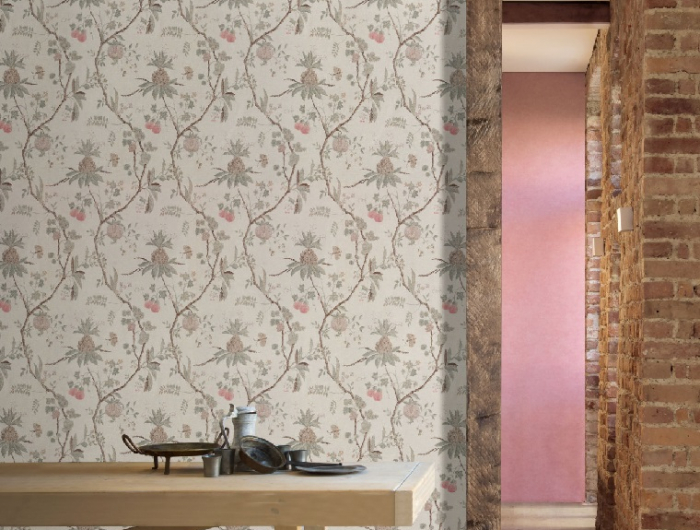 Tendenze di interior design per il 2021: carta da parati svedese