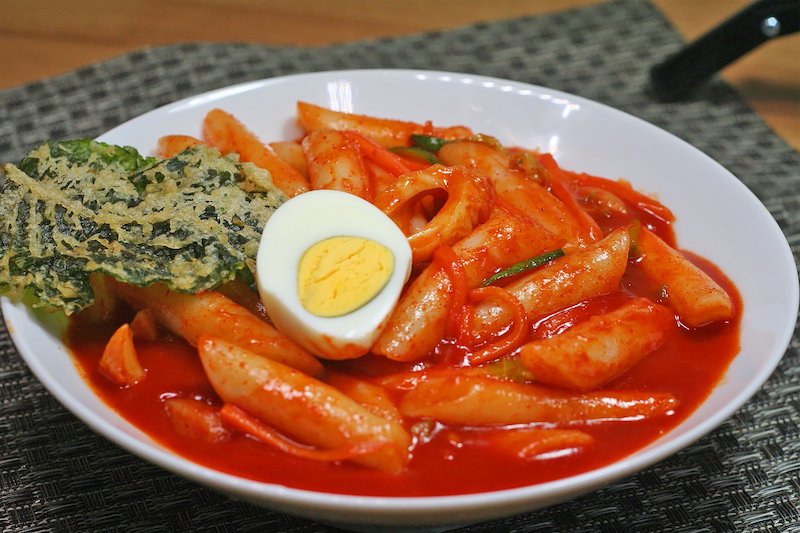 tteokbokki riso piccante coreano