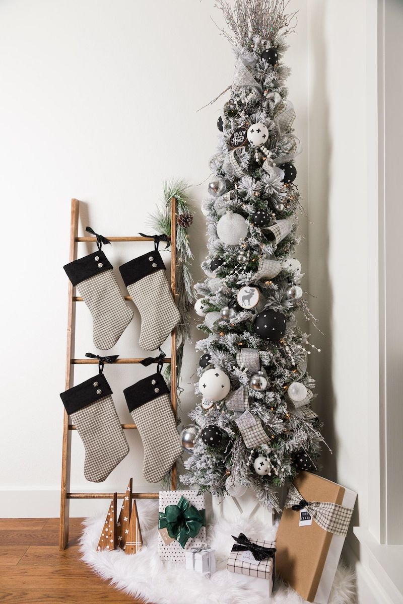 alberi di natale bellissimi calze natalizie
