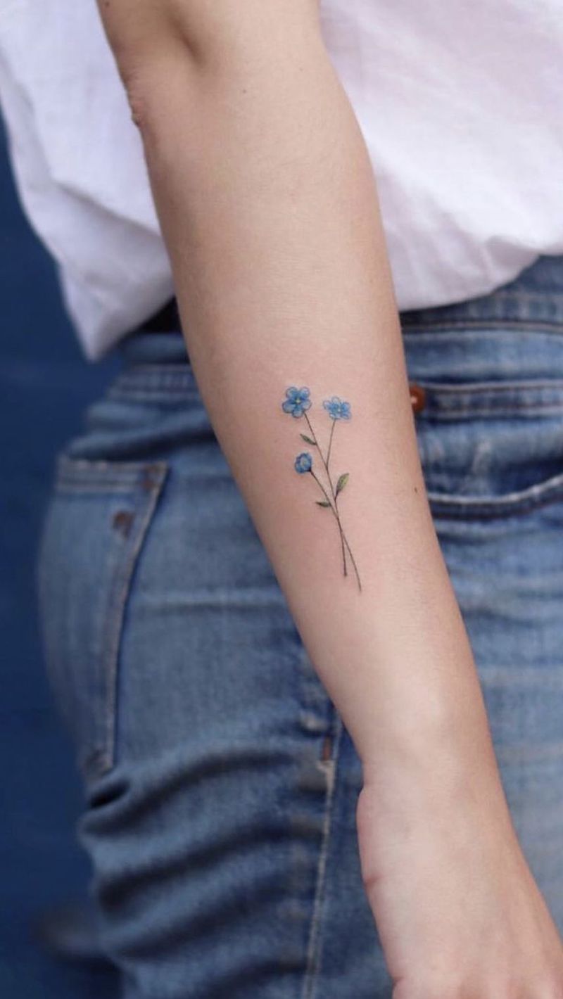 tatuaggi bellissimi per donna tattoo fiore colorato