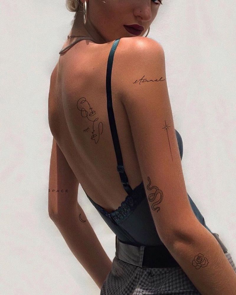 tatuaggi bellissimi per donne tattoo scritta sul braccio