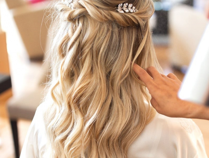 Acconciature capelli lunghi da cerimonie: come scegliere quella più adatta in base al tipo di capello e abito da sposa!