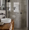 idee bagno moderno piccolo con doccia con porta