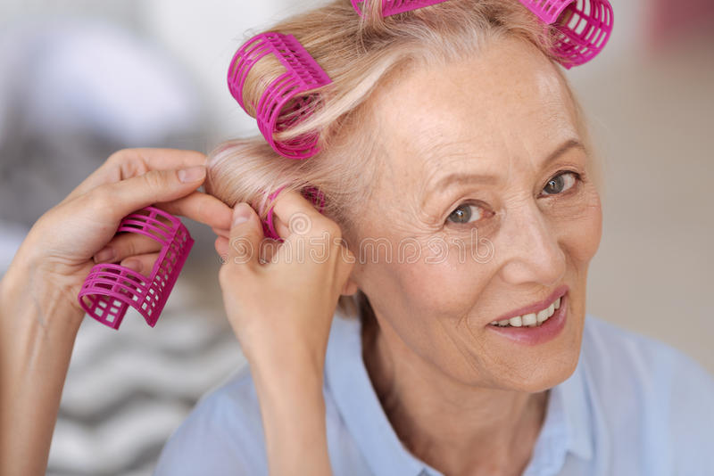 bigodini di plastica per capelli voluminosi