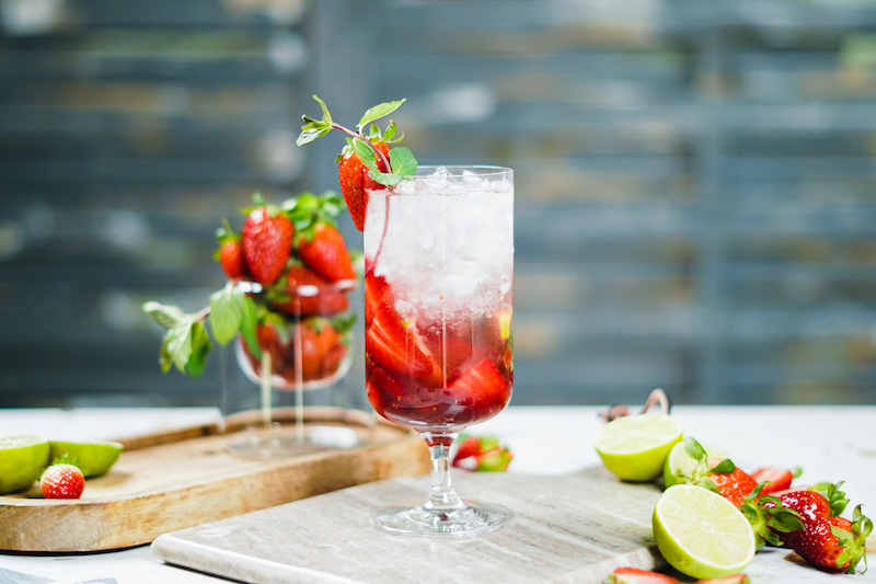 ricetta mojito alle fragole e menta