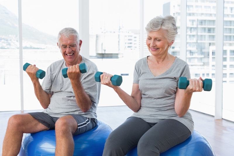 attivita sportiva per anziani con pesi