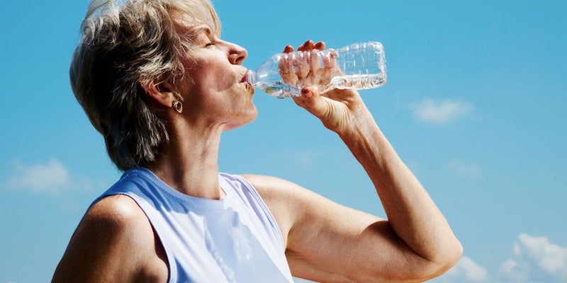 bere tanta acqua per ritenzione idrica