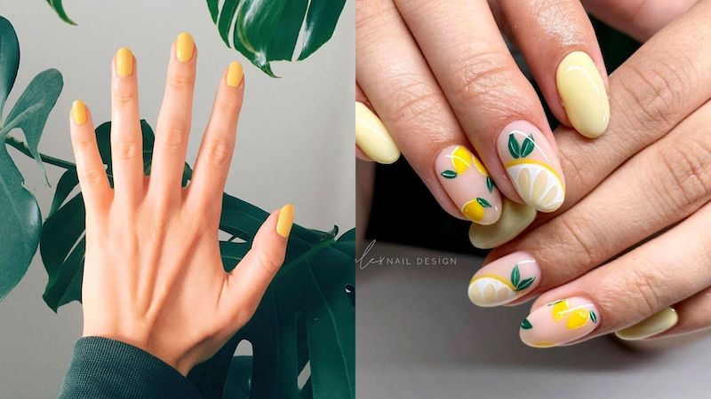 tendenze colori smalto unghie in giallo