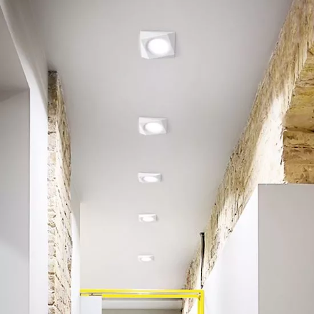 illuminazione corridoio con faretti da incasso